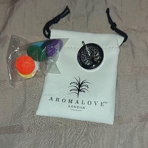 Silver Tree of Life Aromatherapy Pendant